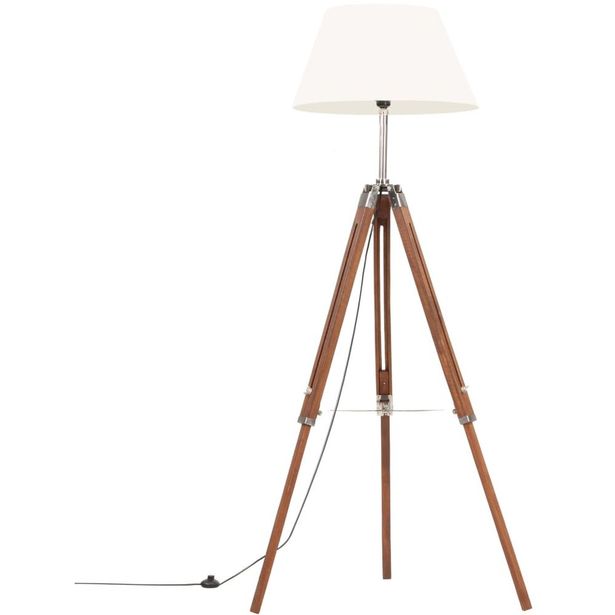 Kolmijalkavalaisin hunajanruskea ja valk. täysi tiikki 141cm_1