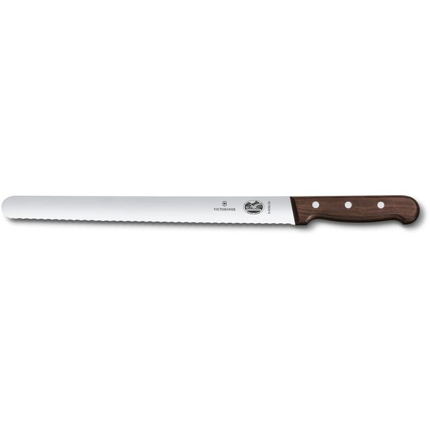Konditoriaveitsi Victorinox 30cm sahalaita puukahva