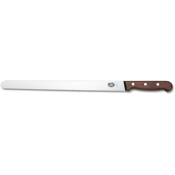 Konditoriaveitsi Victorinox 36cm sahalaita puukahva