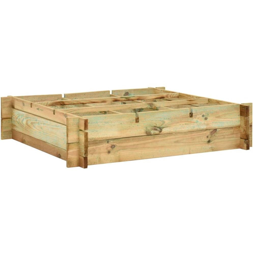 Viljelylaatikko 90x90x20 cm kyllästetty puu