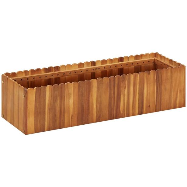 Kukkalaatikko 100x30x25 cm täysi akaasiapuu_1