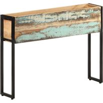 Kukkalaatikko 90x20x68 cm kierrätetty täyspuu