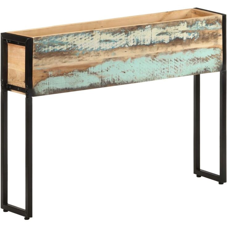 Kukkalaatikko 90x20x68 cm kierrätetty täyspuu_1