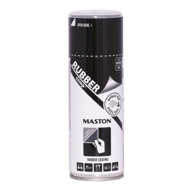 Kumimaalispray Maston RUBBERcomp Matta, 400ml, eri värejä