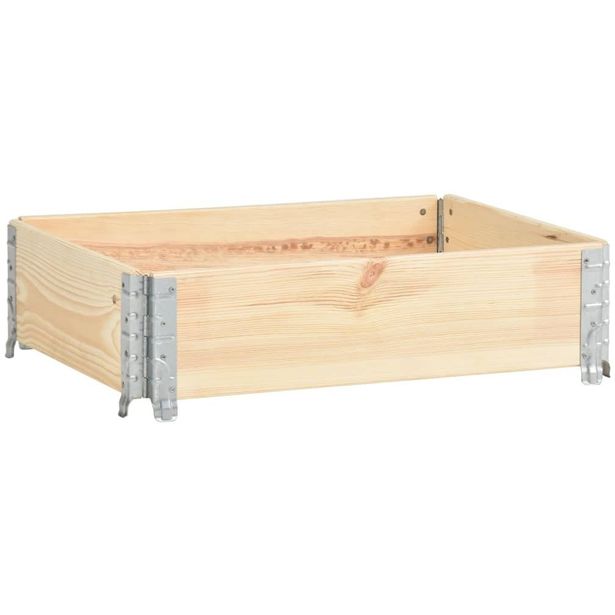 Kuormalavan reunus 60x80 cm täysi mänty