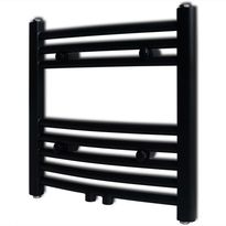 Kylpyhuoneen keskuslämmitys pyyheteline kaareva 480x480 mm