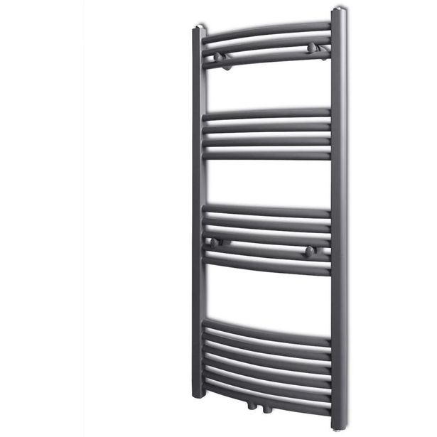 Kylpyhuoneen keskuslämmitys pyyheteline kaareva 500x1160mm_1