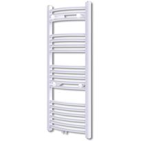 Kylpyhuoneen keskuslämmitys pyyheteline kaareva 600x1160mm