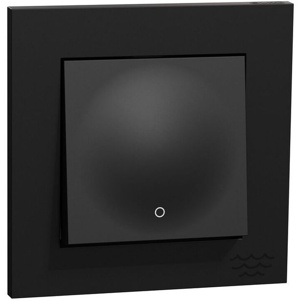 Kytkin ELKO Plus 2 16A 250V IP21 UPR musta Ocean Plastic