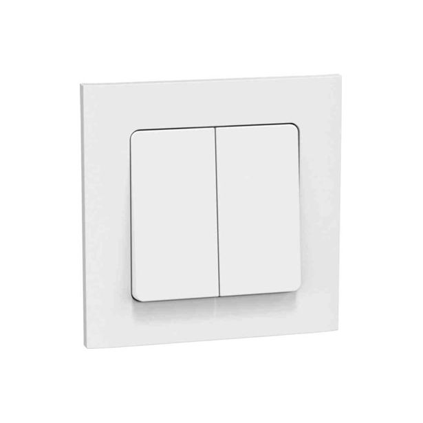 Kytkin Gelia Connect 2 Home 6 6 uppo asennus 16A valkoinen