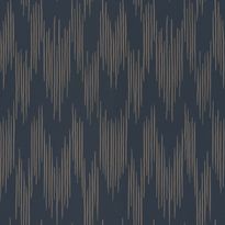 Tapetti Långelid/Von Brömssen Ikat, tummansininen