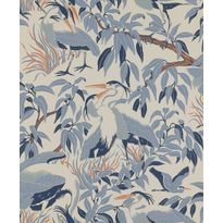 Tapetti Långelid/Von Brömssen Herons, denim - 23-74