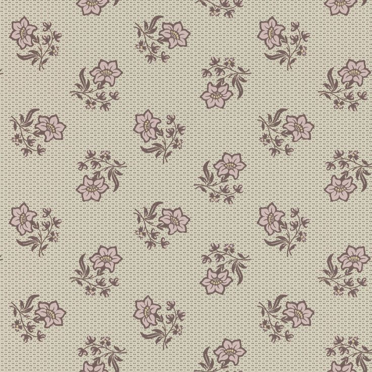 Tapetti Långelid/Von Brömssen Edelweiss, roosa