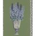 Tapetti Långelid/Von Brömssen Delphinium, vihreä - 27-65