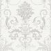 Tapetti Laura Ashley 113385 Josette, Dove Grey/White