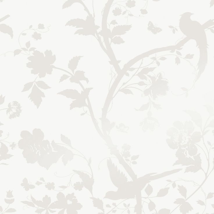 Tapetti Laura Ashley 113391 Oriental Garden, Pearlescent White