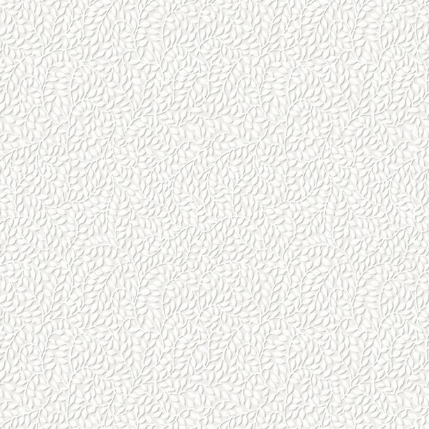 Tapetti Laura Ashley 113416 Little Vines, maalattava, valkoinen
