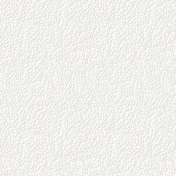 Tapetti Laura Ashley 113416 Little Vines, maalattava, valkoinen