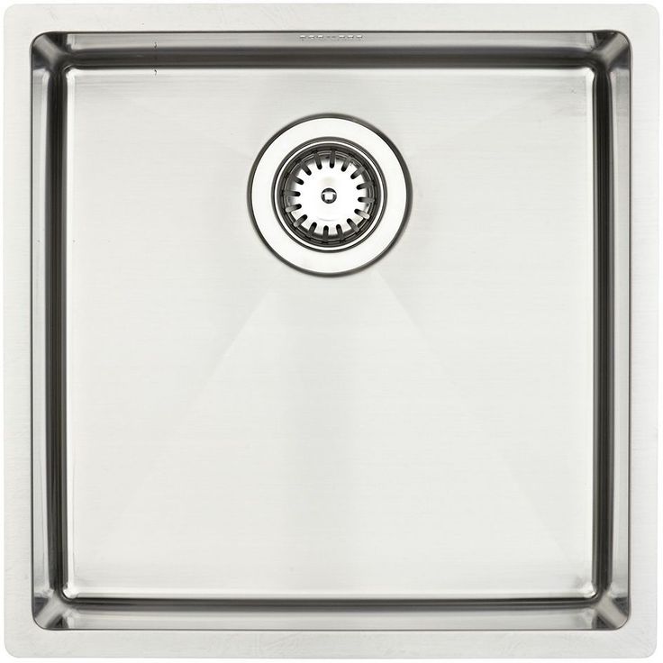 Keittiöallas Lavabo Kubus 400 Soft, 400x400mm, ruostumaton teräs 