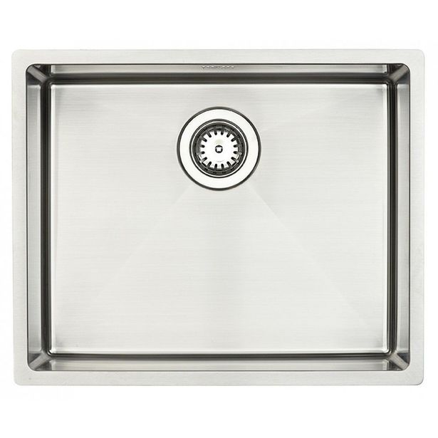 Keittiöallas Lavabo Kubus 500 Soft, 540x440mm, ruostumaton teräs 