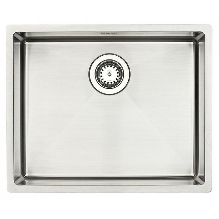Keittiöallas Lavabo Kubus 500 Soft, 540x440mm, ruostumaton teräs 
