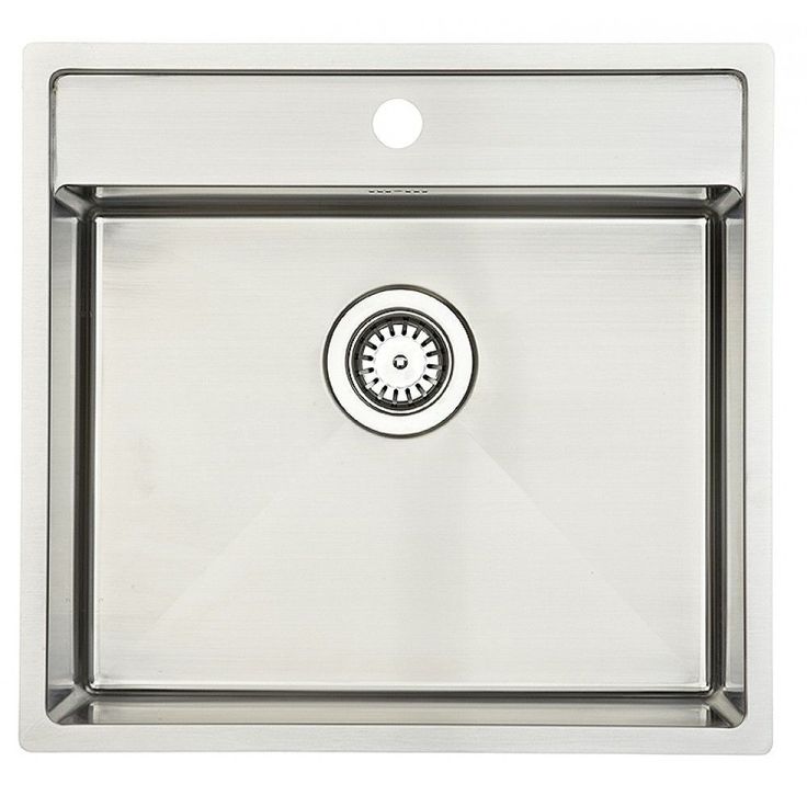 Keittiöallas Lavabo Kubus 520 Soft, 530x500mm, ruostumaton teräs 