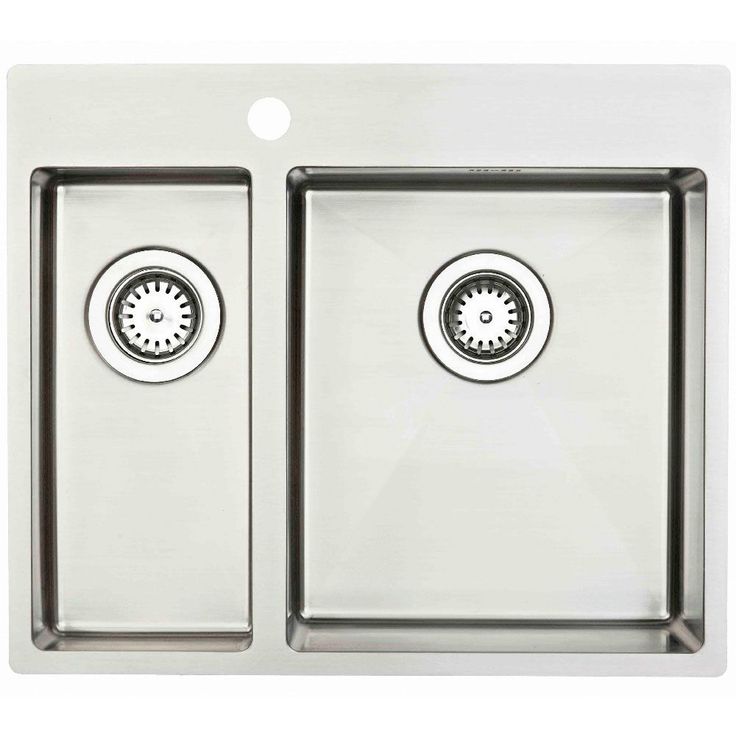 Keittiöallas Lavabo Kubus 540 Soft, 540x500mm, ruostumaton teräs 