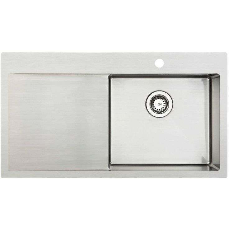 Keittiöallas Lavabo Kubus 900 R Soft, 900x500mm, ruostumaton teräs 