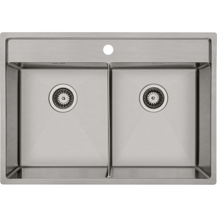 Keittiöallas Lavabo Kubus 742 Soft Slim, 740x440mm, ruostumaton teräs