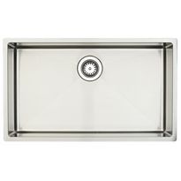 Keittiöallas Lavabo Kubus 700 Soft, 700x400mm, ruostumaton teräs 