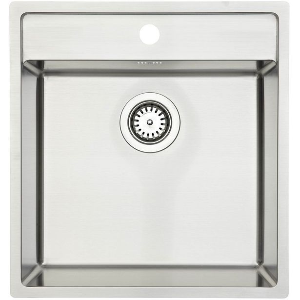 Keittiöallas Lavabo Nexus 50 BC, 510x480mm, ruostumaton teräs, 