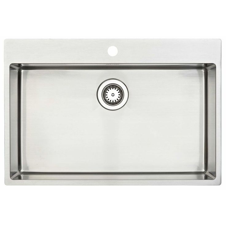 Keittiöallas Lavabo Kubus 720 Soft, 740x500mm, ruostumaton teräs 