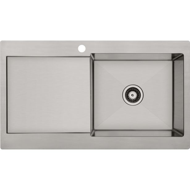 Keittiöallas Lavabo Kubus 900 R Soft, 900x510mm, ruostumaton teräs