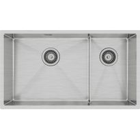 Keittiöallas Lavabo Kubus 780 Soft Slim, 780x440 mm, ruostumaton teräs