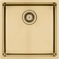 Keittiöallas Lavabo Kubus 400 Soft, 440x440 mm, massiivimessinki