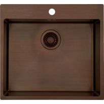 Keittiöallas Lavabo Kubus 540 Soft, 540x500 mm, antiikkimessinki