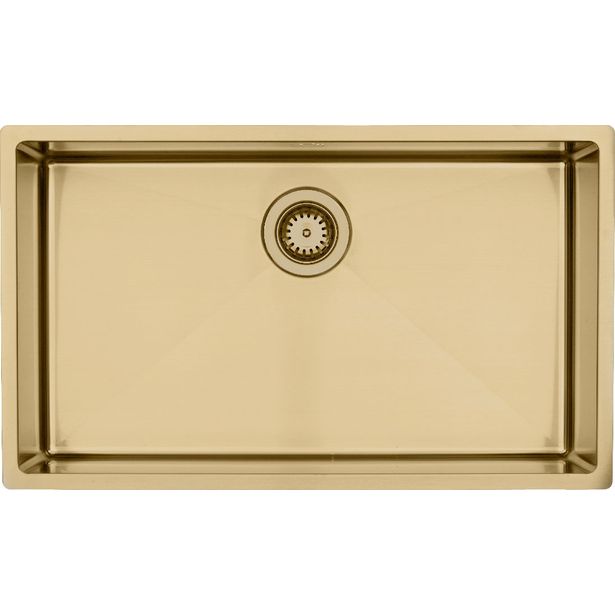 Keittiöallas Lavabo Kubus 700 Soft, 740x440 mm, massiivimessinki