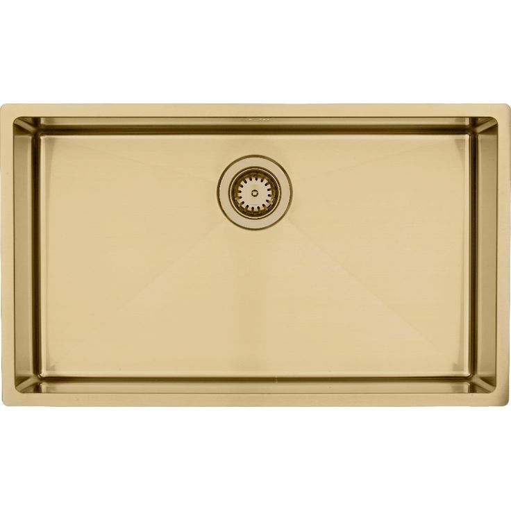 Keittiöallas Lavabo Kubus 700 Soft, 740x440 mm, massiivimessinki