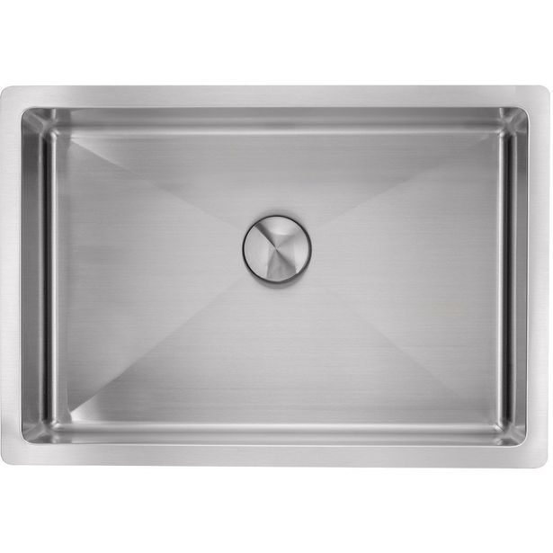 Pesuallas Lavabo Low, 450x340mm, pop-up-pohjaventtiilillä, ruostumaton teräs