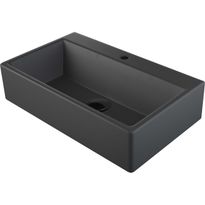 Pesuallas Lavabo Boxo 1080 Slim, 500x270mm, mattamusta 