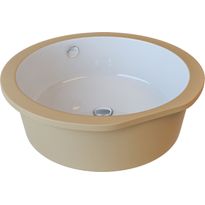 Pesuallas Lavabo Gino Ø40, Ø400mm, valkoinen