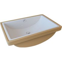 Pesuallas Lavabo Gino 59UH, 395x595mm, valkoinen 
