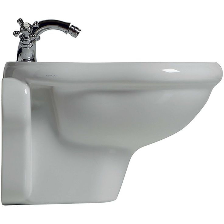 Seinä-bidee Lavabo Retro, valkoinen