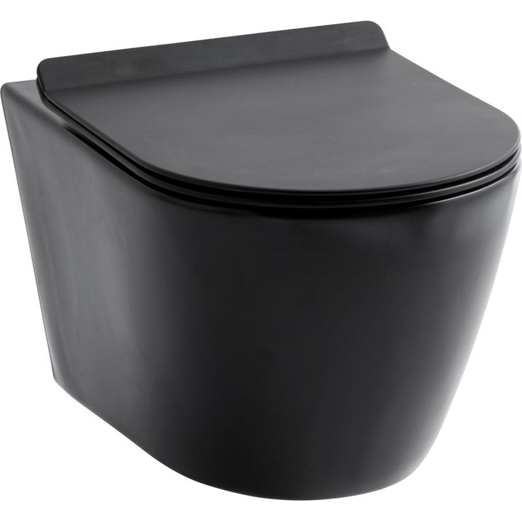 Seinä-WC-istuin Lavabo Studio, ohuella kannella, valkoinen