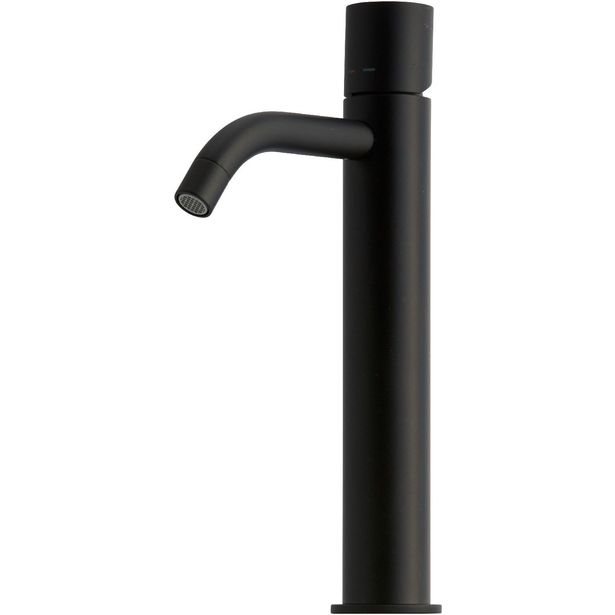 Pesuallashana Lavabo Mira 070, korkea malli, mattamusta