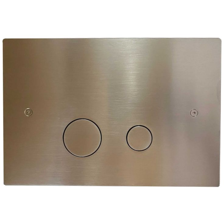 Huuhtelupainike Lavabo Luna, ruostumaton teräs