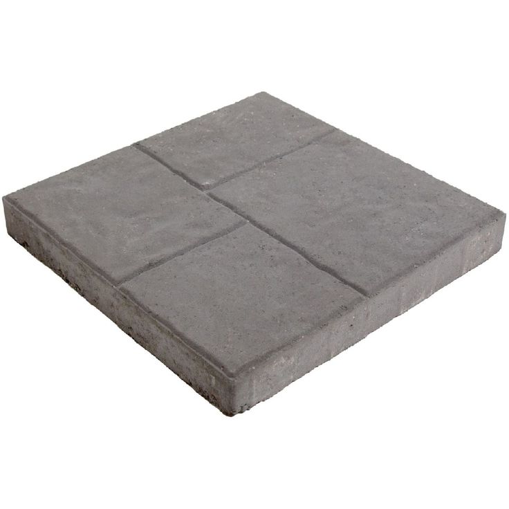 Patiolaatta Lakka 405, 400x400x50mm, harmaa