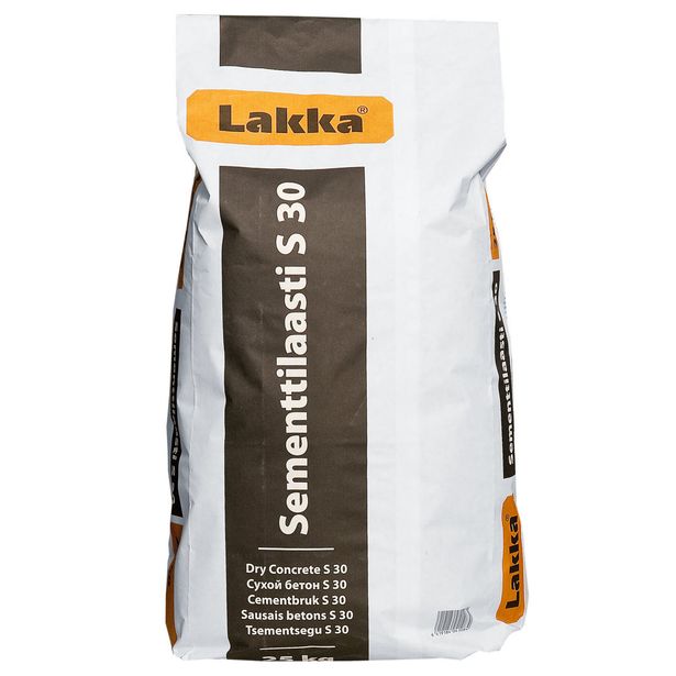 Sementtilaasti Lakka S30 25kg