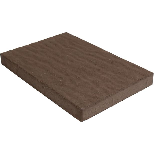 Betonilaatta Lakka Kaarna, 400x600x50mm, metsänruskea