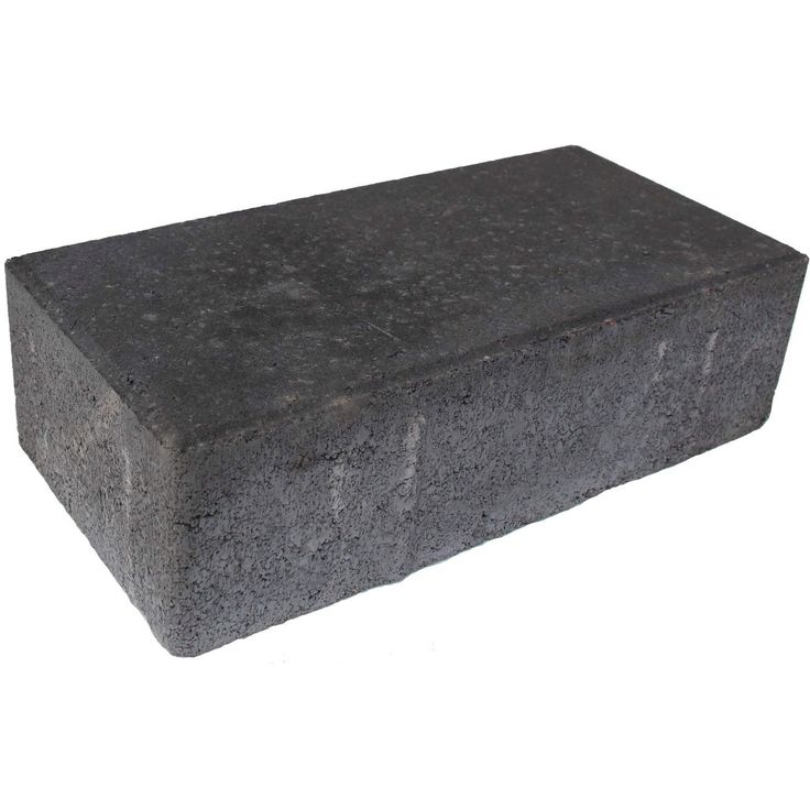 Pihakivi Lakka Katukivi 80, 278x138mm, musta